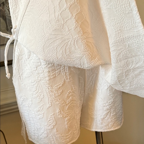 Lilly Pulitzer Ivory Ruffled Strap Mini romper - Picture 8 of 10